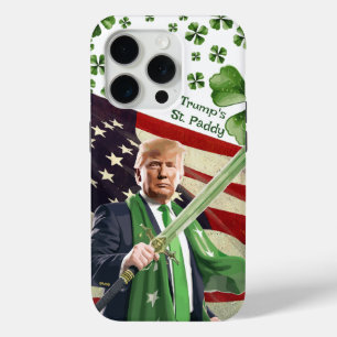 Trump's St. Paddy iPhone 15 Pro Case