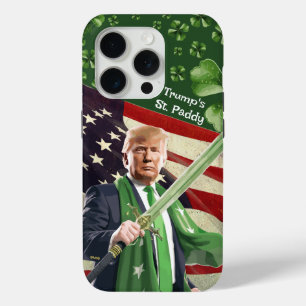 Trump's St. Paddy iPhone 15 Pro Case
