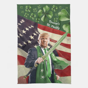 Trump's St. Paddy Kitchen Towel