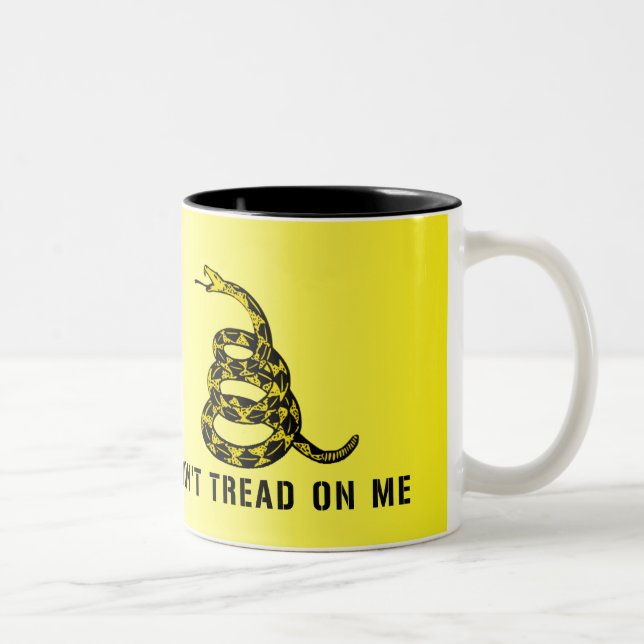 Trump's Unofficial Mug Shot with Don't Tread on Me (Right)