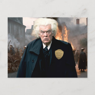 Trump's Witch Hunt Postcard