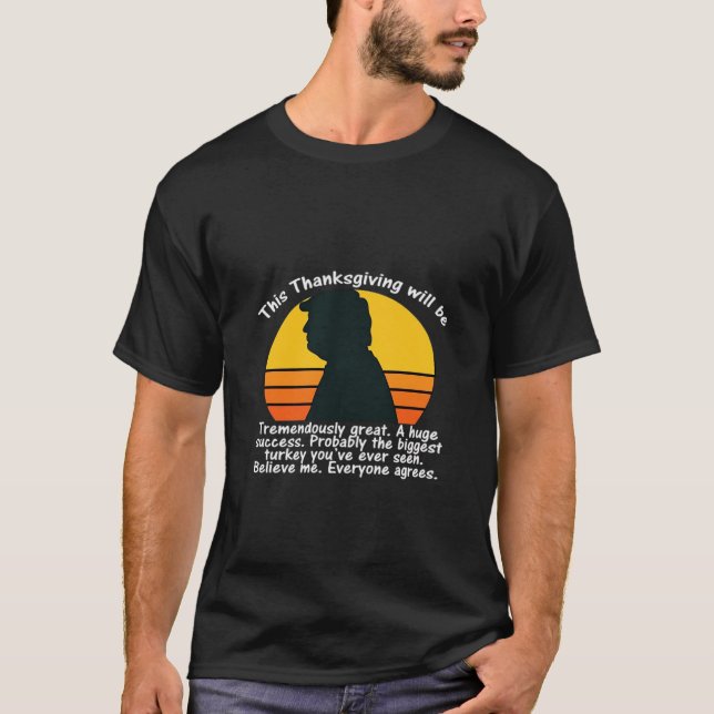 Trumpsgiving Design T-Shirt (Front)
