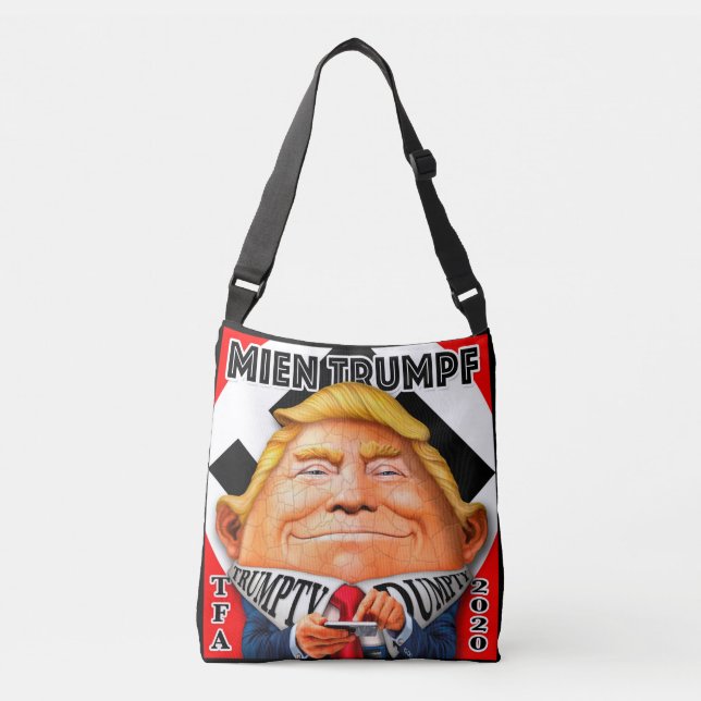 Trumpty Dumpty "Mien Trumpf" Crossbody Bag (Front)