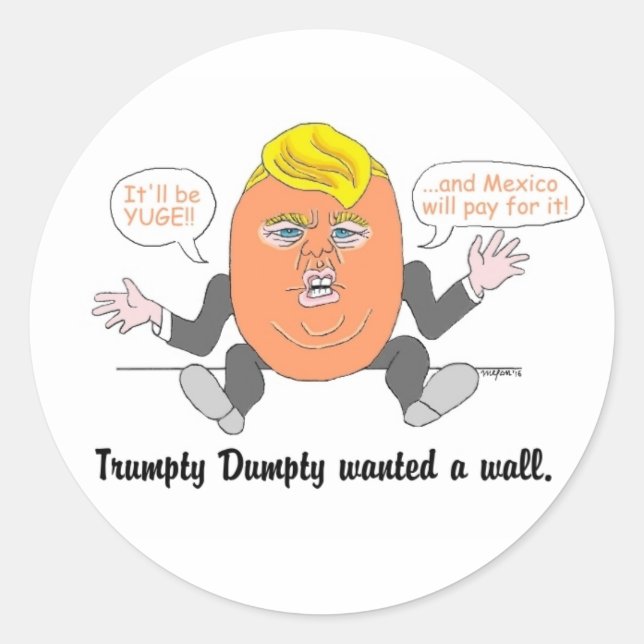Trumpty stickers Dumpty (Devant)