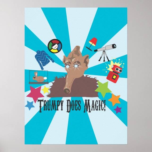 Trumpy Does Magic! Poster (Front)