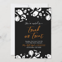 Trunk a Treat Halloween Ghost Sprinkles
