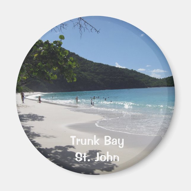 Trunk Bay, St. John Magnet (Front)