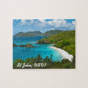 Trunk Bay, St John USVI Jigsaw Puzzle