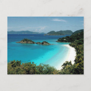 Trunk Bay, St John's Island Postcard
