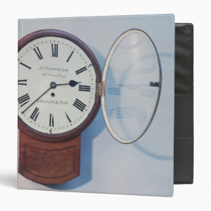 Trunk dial clock, London, 1850 Binder