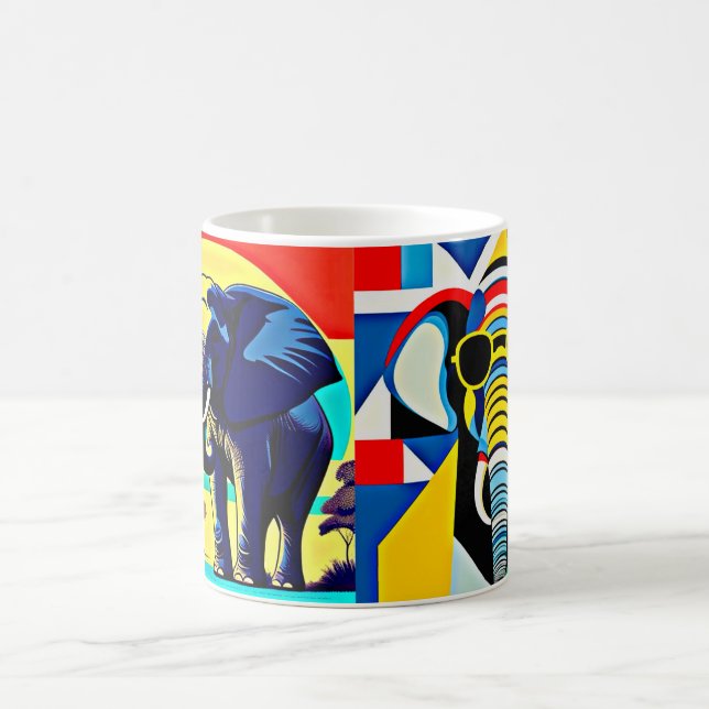 Trunkin' Around Coffee Mug (Center)