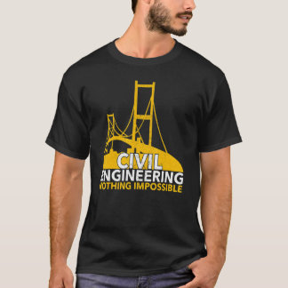 Truss Structural Civil Engineer Engineering Stude T-Shirt