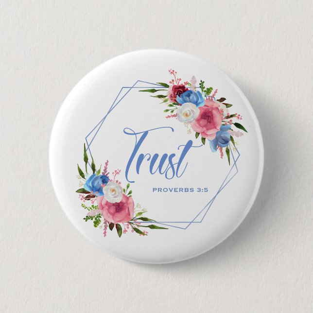 Trust 2 Inch Round Button (Front)
