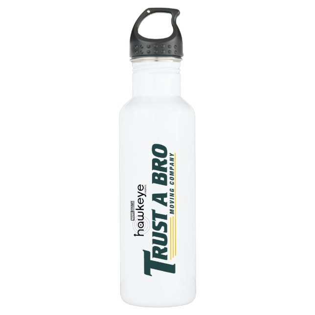 Trust A Bro Moving Company 710 Ml Water Bottle (Front)