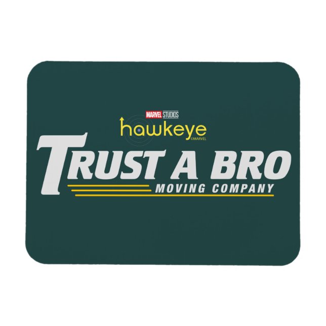 Trust A Bro Moving Company Magnet (Horizontal)