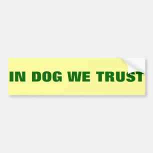 Trust Bumper Sticker