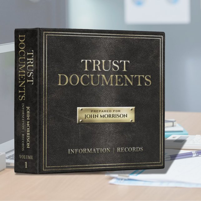 Trust Documents Binder (Creator Uploaded)