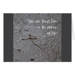 Trust Him in the storms Parakaleo note card