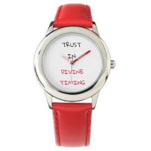 TRUST IN DIVINE TIMING MINDSET WATCH