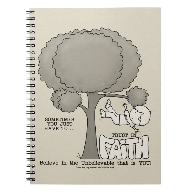 Trust in Faith Notebook (Front)