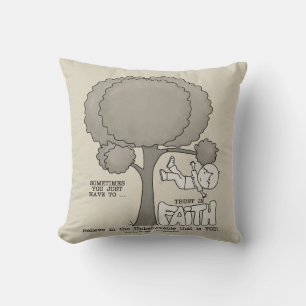 Trust in Faith Throw Pillow