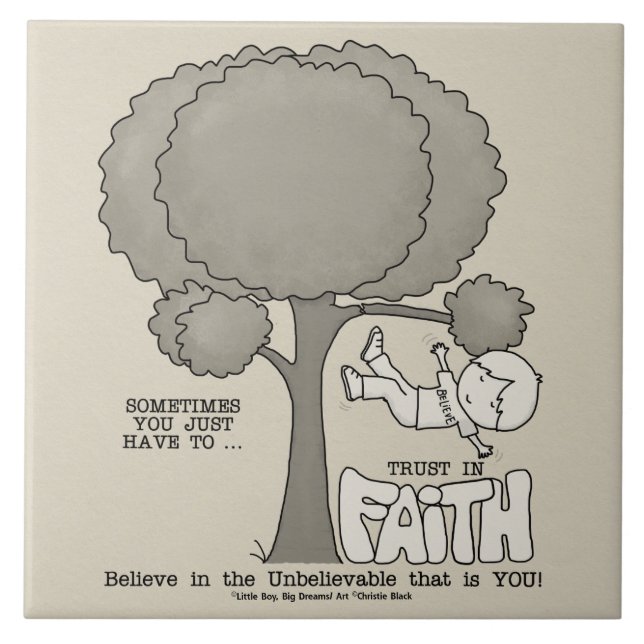 Trust in Faith Tile (Front)