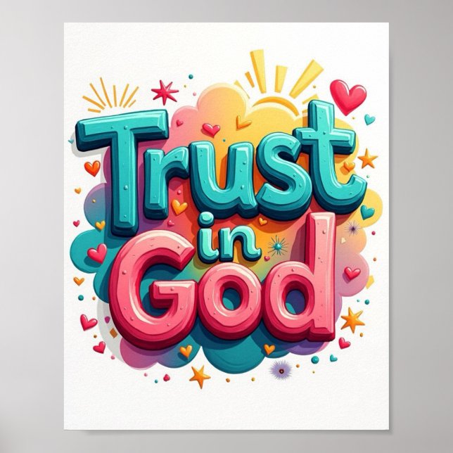 Trust in God Poster (Front)