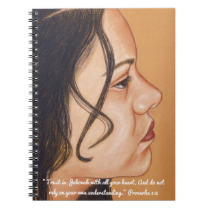 Trust in Jehovah Scripture Notebook