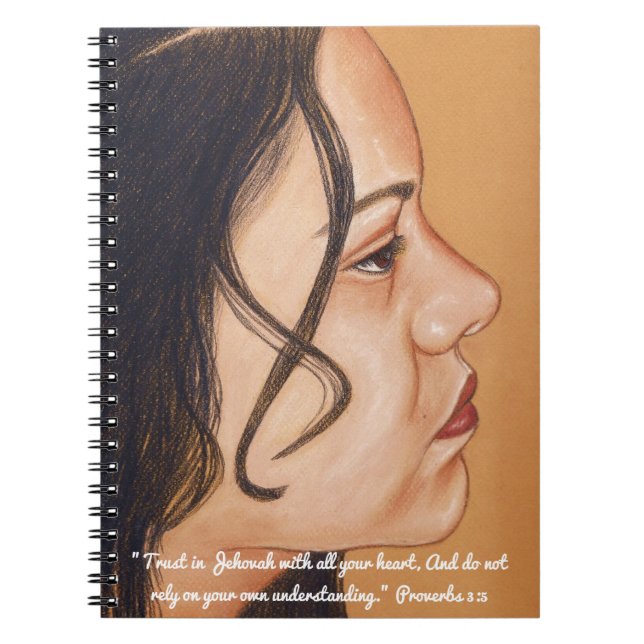 Trust in Jehovah Scripture Notebook (Front)