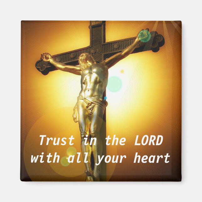 Trust in Jesus Magnet (Front)