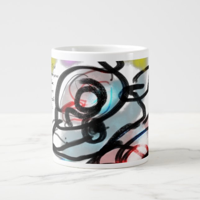 Trust in lord  large coffee mug (Front)