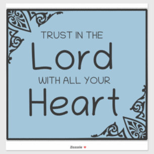 Trust in the Lord