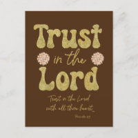 Trust in the Lord Bible Verse