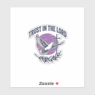 Trust in the Lord Dove Christian T-Shirt Design (2