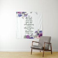 Trust in the Lord floral  