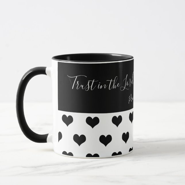 Trust in the Lord  Mug (Left)