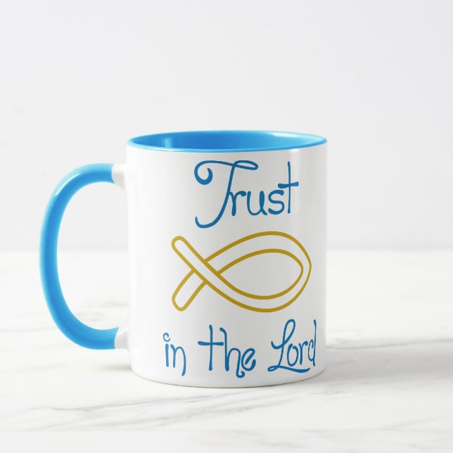 Trust in the Lord Mug (Left)