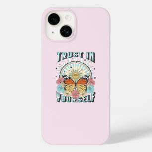 Trust in Yourself   Celestial Sun and Butterfly Case-Mate iPhone 14 Case