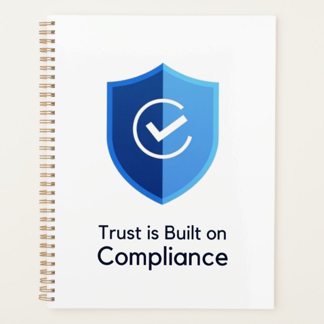 Trust is Built on Compliance Planner (Front)