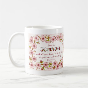 Trust Jehovah with All Heart Scripture Mug