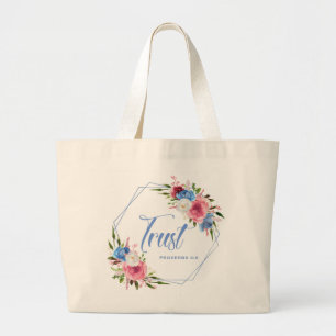 Trust  large tote bag