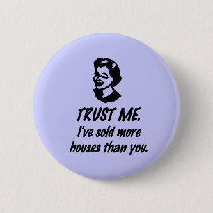 Trust Me - female 2 Inch Round Button