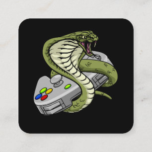 Trust Me I Am A Gamer Square Business Card