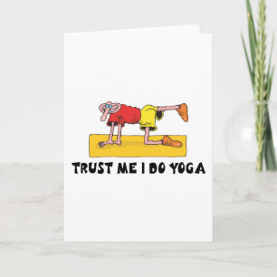 Trust Me I Do Yoga Gift Card