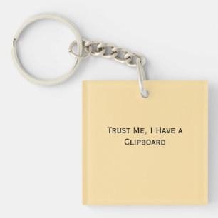 Trust Me, I Have a Clipboard Keychain