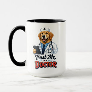 Trust Me I’m a Dogtor Funny Dog Doctor Mug