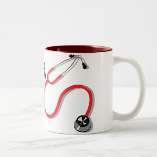 Trust Me I’m a Nurse Red Stethoscope Mug