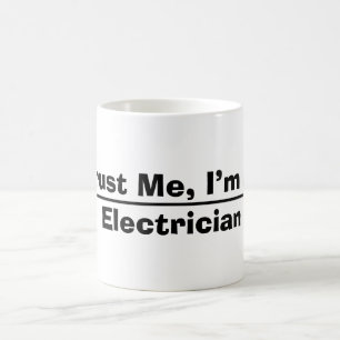 Trust Me, I’m an Electrician Magic Mug
