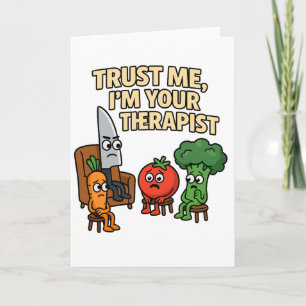 Trust Me, I’m Your Therapist – Funny Cartoon Card