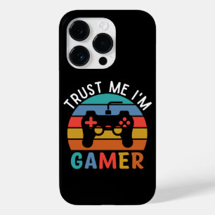 Trust Me Iam A Gamer, Funny Gamer Quote Case-Mate iPhone 14 Pro Case